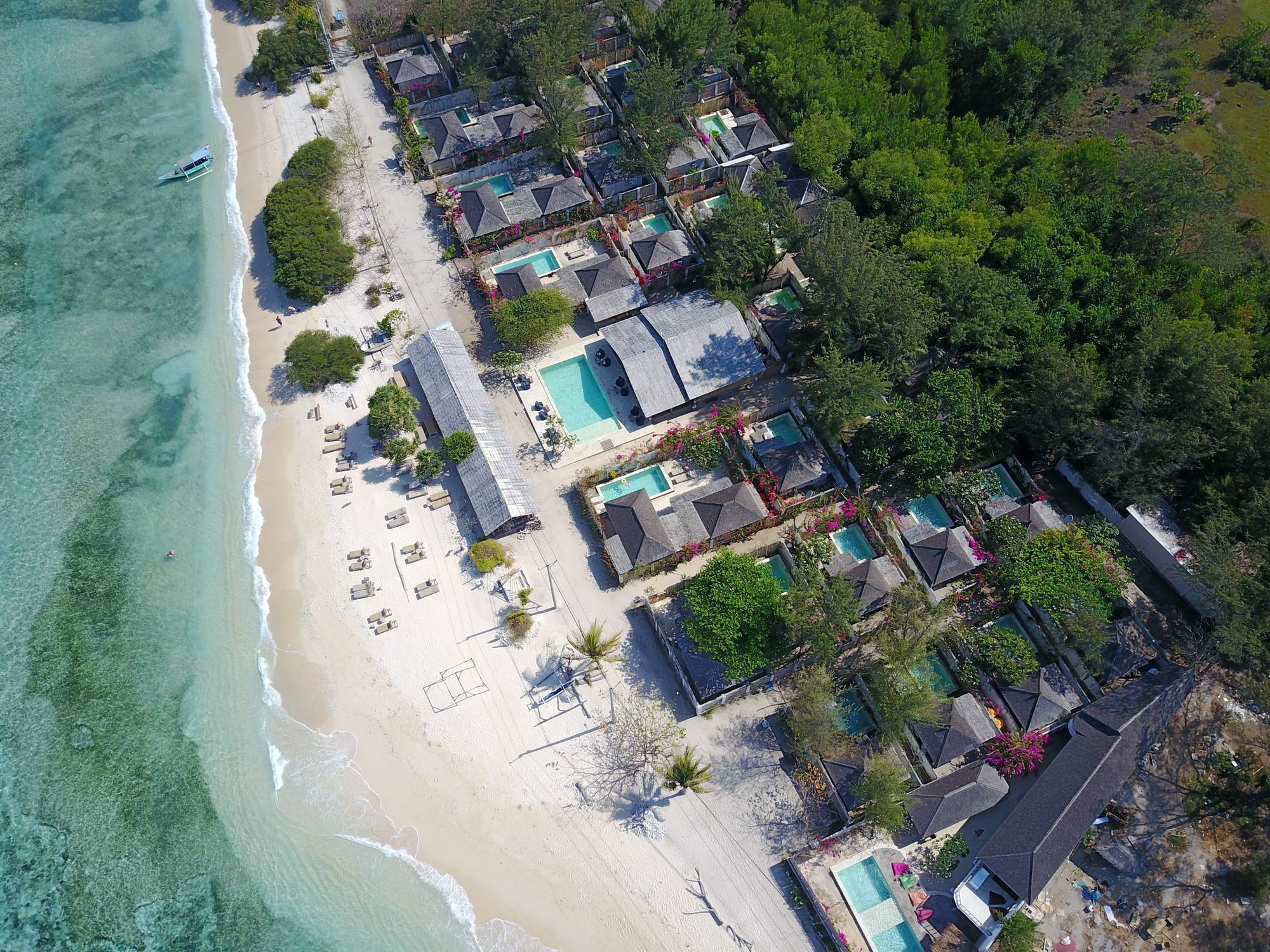 Avia Villa Resort Gili Meno Exterior foto